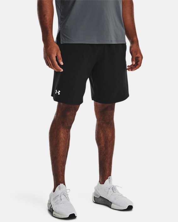 Men's UA SpeedPocket 9" Shorts, Black, pdpMainDesktop image number 0